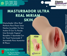 MASTURBADOR ULTRA REALISTA MIRIAM SKIN SEXSHOP PTE PIEDRA 931568025